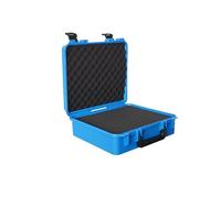KIFSDLF Mallette à Outils Robuste et Portable avec Mousse de Protection renforcée. Boîte Industrielle en Plastique Doublure Absorbant Les Chocs(2925L-Blue)