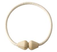 KIFSDLF Paire d'attaches de Rideau Non perforées Style Moderne, 2 pièces, Boucle magnétique, Corde en Coton, Rangement Perles Bois, Attache Suspendue pour Mur, Rideaux de fenêtre