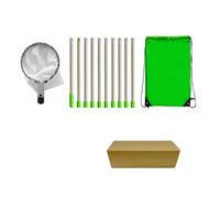 KIFSDLF Perche à Fruits avec Panier télescopique réglable de 1,6 4 m for cueillir Pommes, mangues, Citrons, Oranges et Cerises pour la Récolte de Pommes, D'agrumes(4.0M)