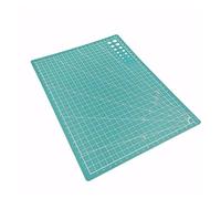 KIFSDLF Planche à découper A4, Outil de Couture, Patchwork, d'artisanat Cuir Bricolage, Plaque Base Double Face Auto-réparatrice pour travaux manuels, Loisirs créatifs(Green,A4 30X22cm)