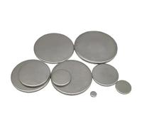 KIFSDLF Plaque circulaire en acier inoxydable 304, disque rond, découpe de tôle pour induction, sans antiadhésif(38mmx4mm)