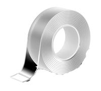 KIFSDLF Ruban adhésif double face ultra résistant de 1 à 10 m, transparent, amovible, étanche, extra(Color01,5M_1MM_20MM)