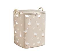 KIFSDLF Sac de Rangement Couette, Grande capacité, Garde-Robe Maison, vêtements, tri du Coton, Mobile, étanche et résistant à l'humidité(Beige180L)