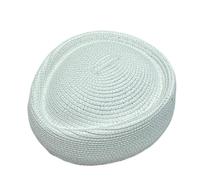 KIFSDLF Summer Paper Straw Teardrop Hat Lady Stewardess Berets Sunhat Airline Flight Attendant Vintage Pillbox Bonnet(White)