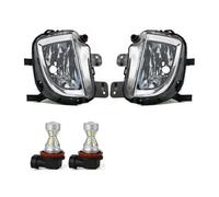 KIFWGIH Pour VW Pour Golf 6 Pour A6 Pour MK6 Pour Cabriolet Pour GTI Pour GTD Pour Jetta Pour GLI Ensemble Feux Antibrouillard Pare-chocs Avant Brouillard(Pair With LED B S10)