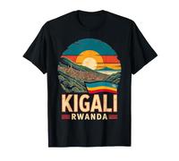 Kigali Rwanda Souvenir de Voyage Scène vive T-Shirt