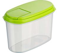 Kigima lot de 5 boîtes à épices boîtes verseuses boîtes de conservation (vertes, 1 l)