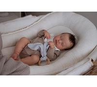 KIGKYO Reborn bébé garçon 19 Pouces 48 cm Full slicon Vinyle Lavable réaliste Silicone bébé poupée réaliste