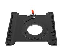 KIGNIEK Socle de siège pivotant, Base de siège universelle, Rotation à 360° | Base pivotante en tôle d'acier robuste pour camping-car T5/T6 (côté conducteur principal)