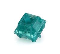 KiiBoom Interrupteur Mécanique Linéaire Topaz 59gf Pour Clavier - 5 Broches, Tige PC, Boîtier PC Translucide - 35 Pièces Pour Jeu DIY