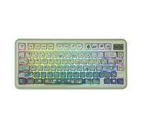 KiiBoom Phantom81 Lite Clavier mécanique joint 75%, QMK/VIA programmable, 3 modes, sans fil, rétroéclairage RVB, boîtier ABS+UV, remplaçable à chaud Windows/Mac
