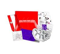 KiiiKiii - KiiiKiii - The 1st EP [UNCUT GEM] (GROUNDWORK Ver.) Out Box + Photo Book + CD-R + Stole + Puzzle + kiiiKiii Necklace + Photocard + Sticker + 3 Extra Photocards