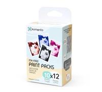 Kiimento Print Pack pour appareil photo à impression instantanée P2, lot économique de 120 impressions, cartes thermiques sans encre, 78 × 56 mm vertical, sans BPA et BPS, styles mixtes : intemporel