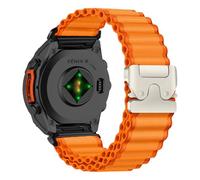KiimLaa Bracelet QuickFit 22mm en Nylon pour Garmin Fenix 8 Pro/Fenix 8 47mm/7 Pro/7/6/Fenix E, Forerunner 970, Bracelet Sport pour Garmin Epix Gen 2/Tactix 8/Quatix 8 47mm/Descent G2
