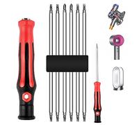 KiimSin 6 en 1 Jeu de Tournevis pour Dyson sèche-Cheveux pour Dyson V6 V7 V8 V10 V11 V15 DC24 DC40 DC41 DC50 aspirateur,Cruciforme,Parallèle,Torx Jeu de Tournevis Entretien Démontage Accessoires