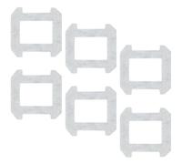 KiimSin 6 pièces pièce de rechange pour serpillières pour Dreame C1 /C1 Station chiffons de lavettes Robot accessoires en tissu de nettoyage chiffon de nettoyage