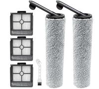 KiimSin accessoires pour Dreame H12, H11 Core Pièces de rechange pour aspirateur eau et poussière, 2 brosse rotative + 3 filtres Hepa + 1 brosse
