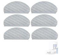 KiimSin Chiffons de nettoyage d'accessoires pour Ecovacs Deebot N20, N20 Pro, N20 Plus, N20 Pro Plus, X1, X1 Plus, T10, T10 Plus, pièces de rechange pour chiffon d'essuyage en microfibre,6 pièces