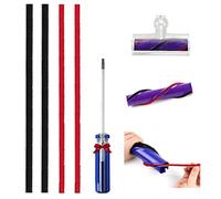 KiimSin Lot de 4 Bandes en Peluche de Rechange aspirateur pour Dyson Original V8 V10 V11 à entraînement Direct avec Tournevis