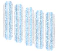 KiimSin Lot de 5 Serpillière en microfibre pour Vileda H2PrO, pour O-Cedar H2PrO, balais à franges, lavables et réutilisables en machine, Serpillière Accessoires de rechange