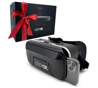 KIIROO Casque VR pour Téléphone - Réalité Virtuelle Mobile iPhone, Android & Windows, 40mm HD Lentilles, IPD & Focale Réglables, Confortable et Compatible Lunettes | Casque Réalité Virtuelle