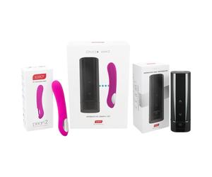 Kiiroo - Coffret duo masturbateur homme et vibromasseur femme