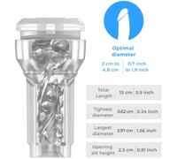 KIIROO - Feel Pocket Stroker Cristal Par Kiiroo Transparent