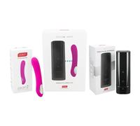 Kiiroo Onyx+ et Pearl 2 - Set duo masturbateur et vibromasseur