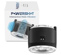 Kiiroo PowerShot Masturbateur interactif pour homme - Bluetooth & contrôle par application - 5 modes manuels & propre motif - Compact, silencieux, adapté aux voyages - Stamina Trainer