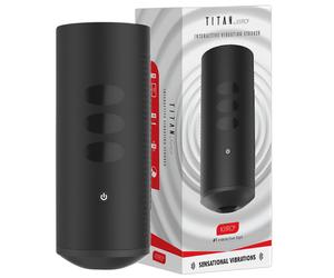Kiiroo Titan Experience - masturbateur interactif rechargeable (noir)