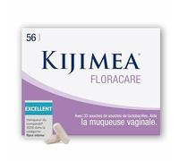 Kijimea FloraCare - inspiré par le microbiome vaginal naturel | 33 souches spécifiques de lactobacilles,à une dose particulièrement élevée + vitamines B2, B3, B7 et zinc - 56 gélules