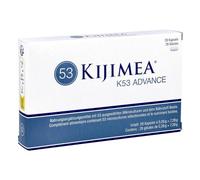 Kijimea® K53 Advance - Capsules de bactéries intestinales hautement dosées | 53 souches microcultures sélectionnées de la flore intestinale | avec biotine | > 500 milliards d'UFC par paquet | sans