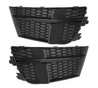 KIJKDSR Pour A-udi A3 S Line S3 2017 2018 2019 2020 Voiture Avant Pare-chocs Antibrouillard Lampe Grille Couverture Nid D'abeille Maille Style Accessoires