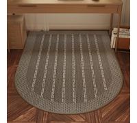KIJyfgTR Les Tapis de Chaise de Bureau de Style rétro conviennent à la Protection des Tapis et des planchers de Bois Franc(Grigio,80x120cm)