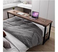 KIJyfgTR Table de lit en Bois à 4 roulettes for Chambre à Coucher, hôpital, Fonctionne comme Table de Bar, Table à Manger