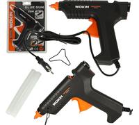 KIK KX4818 Pistolet à fusion WOKIN 15W + cartouches de 11,2 mm