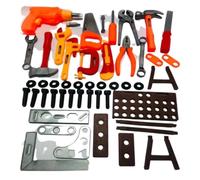 KIK KX4952 Atelier avec outils pour enfants 48pc.