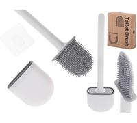 KIK KX5227 Brosse de toilette en silicone blanc