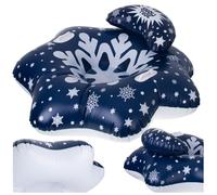 KIK KX5610 Étoile gonflable avec motif hivernal