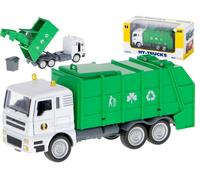 KIK KX5929 Benne à ordures avec conteneur basculant 1:50