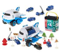 KIK KX6026 Transporteur aérien de police + 4 voitures + accessoires