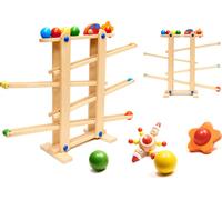 KIK KX6496 Drevená guľová dráha Montessori XXL