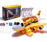 KIK KX6684_3 Avions de transport + 3 véhicules de construction