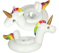 KIK KX7562 Vélo gonflable pour enfants avec licorne et siège 70 cm