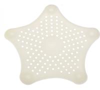 KIK KX9952_2 Crépine en caoutchouc pour évier - blanc
