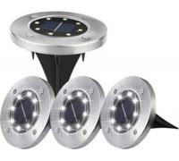 KIK - Lampe solaire de jardin à LED, rampe d'accès au sol