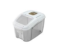 KIKAPA Récipient de cuisine de 5 kg, résistant aux insectes et à l'humidité, boîte à riz scellée, pot de rangement pour , stockage de nourriture pour chien, boîte de stockage de nourriture