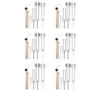 KIKFOPD Diapason Fréquence précise Relaxation 24pièces | Fréquence précise favorisant détente et ouverture d’esprit, ensemble pour thérapie par le son.