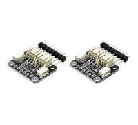 KIKFOPD Gauge MAX17048 Module LiPoly/LiIon pour surveillance de batterie | Circuit imprimé personnalisé conçu pour une installation rapide ; la compatibilité du câble QT permet un chaînage facile avec