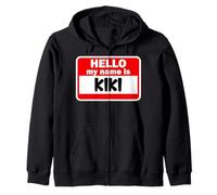 Kiki Hello My Name is T-Shirt personnalisé Sweat à Capuche